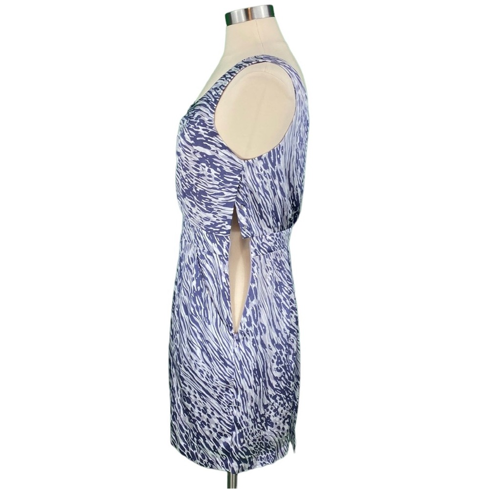 BCBGeneration Lilac Zebra Print Sleeveless Mini Dress - Picture 11 of 16